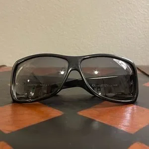 Gucci | Accessories | Gucci Black Frame W Pink Crystal Gg  display picture 3